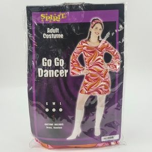 Go Go Dancer Dress & Bandana Halloween Costume
